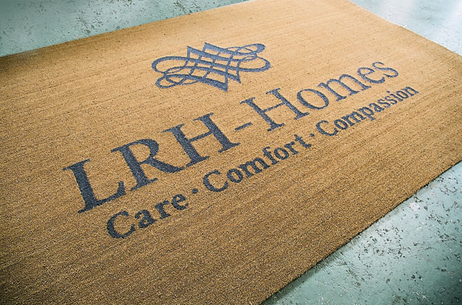 LRH Homes Logo Mat